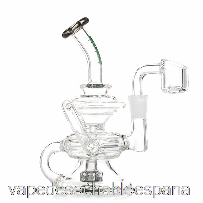 Vape Desechable España Ooze Rip Tide Mini Recycler Dab Rig Azul Oscuro (claro / Azul)